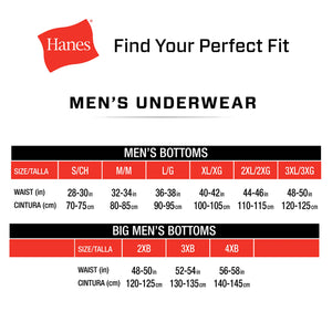 Hanes Men’s Total Support Pouch Boxer Briefs, X-Temp Cooling, Moisture-Wicking Underwear, Regular, Long-leg and Trunk, 3-Pack Regular Leg Large Regular Leg - Marled Rieworkes