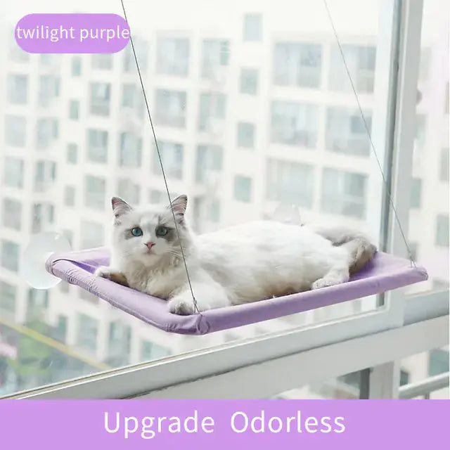 Suction Cup Hanging Cat Hammock Rieworkes