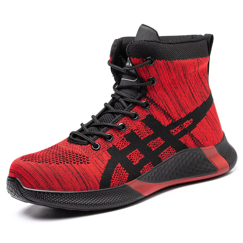 Men's Winter Plush Safety Work Boots - Warm & Breathable Mimarta