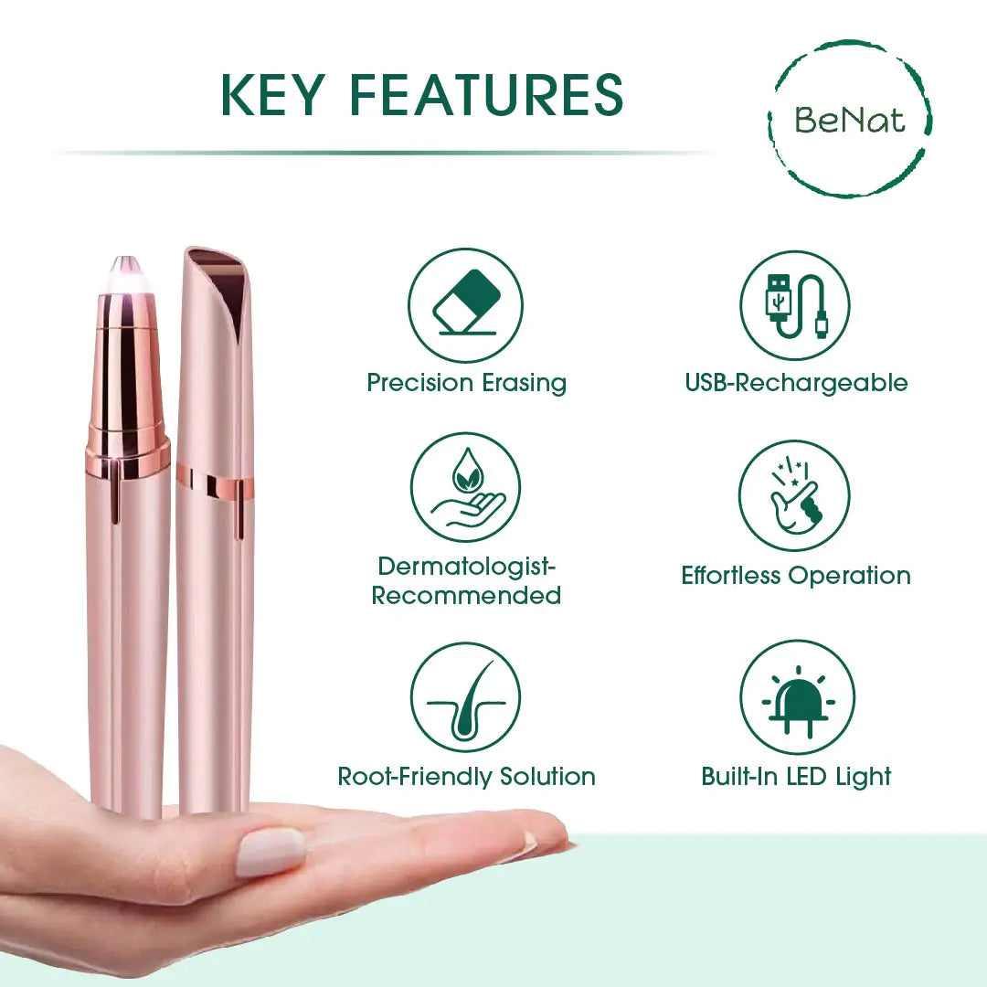 Rechargeable Eyebrow Hair Remover Rieworkes