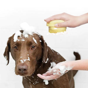 Puppy Bath Massage Gloves Rieworkes