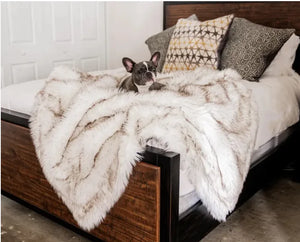 Luxury Waterproof Plush Pet Blanket – Super Soft & Washable Fleece Mat for Dogs and Cats Rieworkes