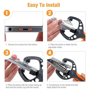 20 in 1 Mobile Phone Screen Opening Repair Tools Kit Screwdriver Set For iPhone Rieworkes