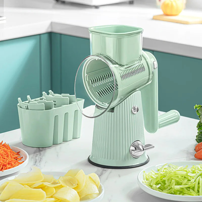 Multifunctional Hand Roller Vegetable Cutter &amp; Shredder Rieworkes