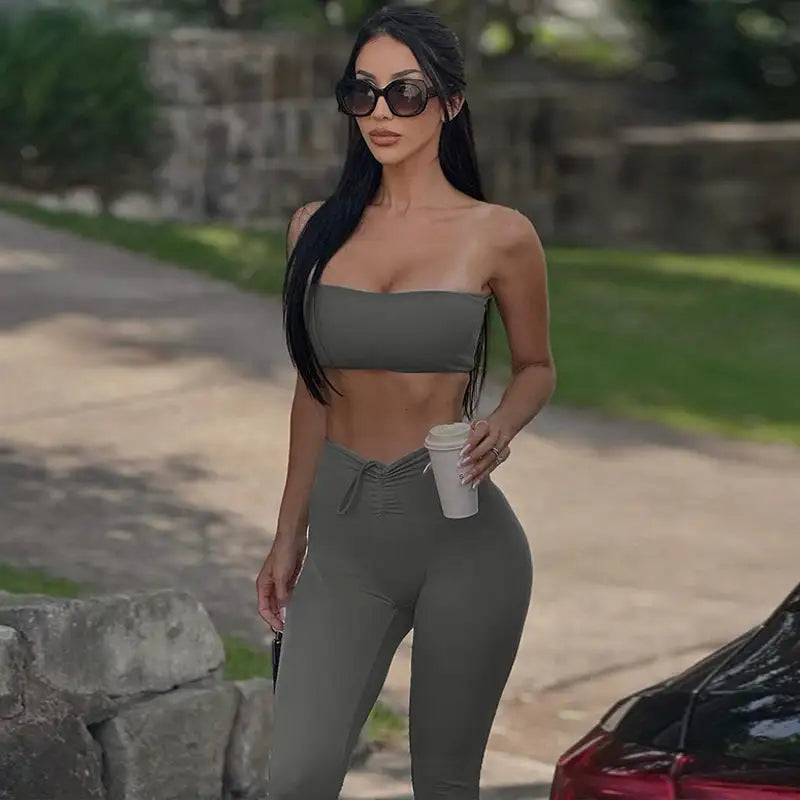 SlimFit Tube Top Suit Rieworkes