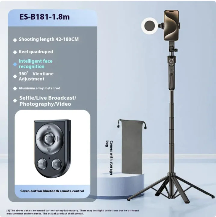SteadyShot™ Selfie Stick with Camera Stabilizer – Smooth, Steady Shots for Smartphones & Cameras Rieworkes