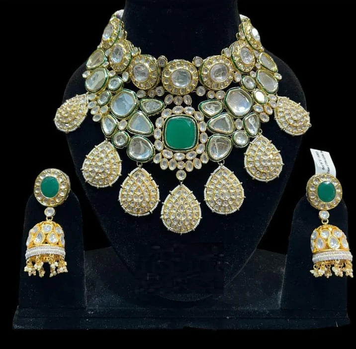 Alloy Gold-plated White Jewel Set Rieworkes