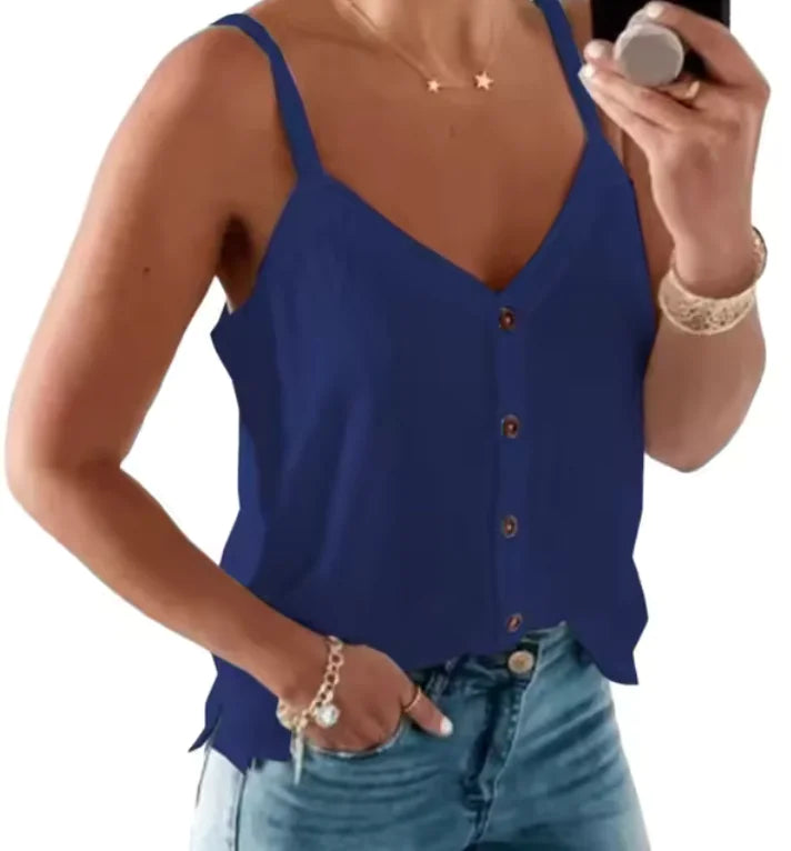 Elegant Off-Shoulder Suspender Blouse - Solid Color, Loose Fit, Stylish &amp; Comfortable Rieworkes