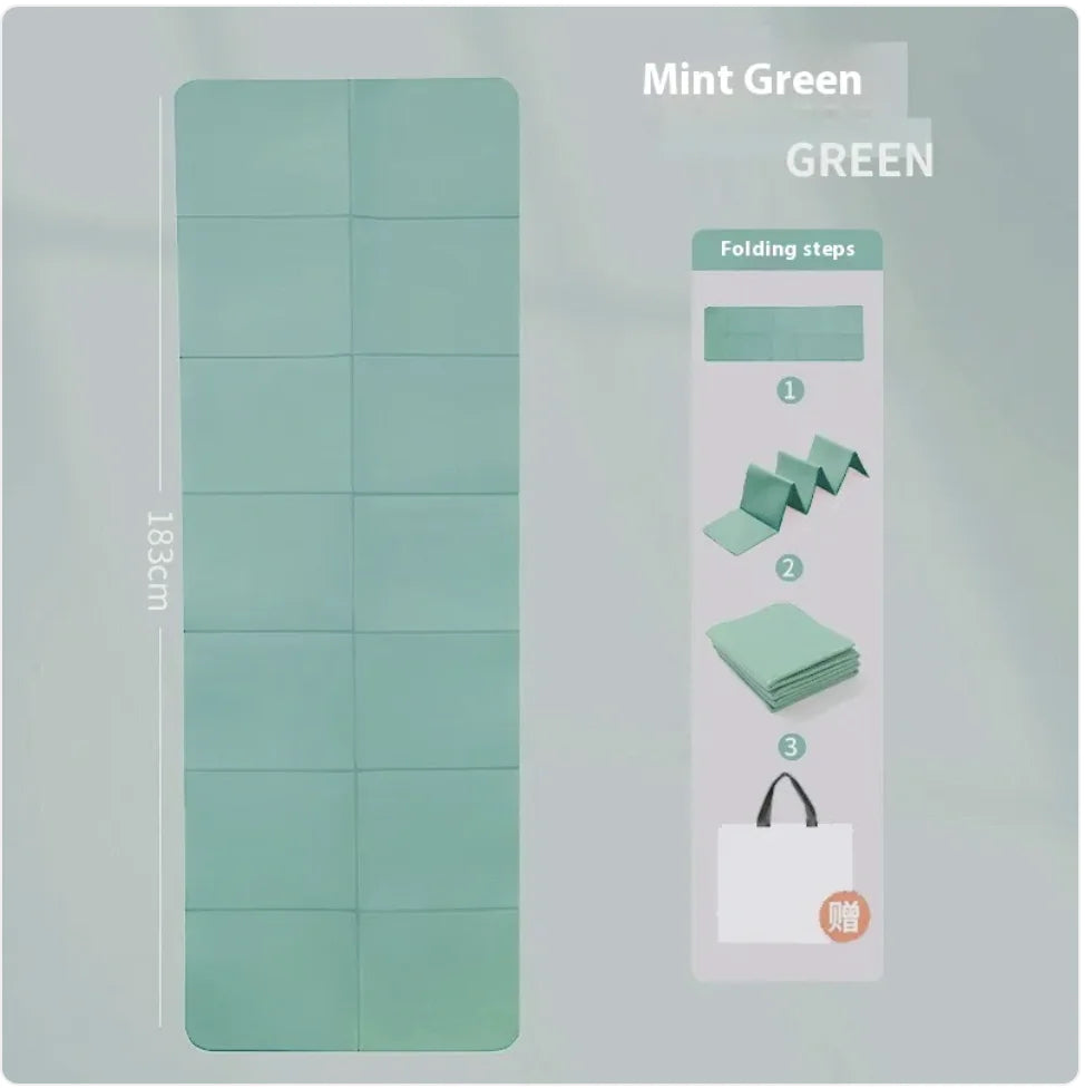 Folding Yoga Mat &amp; Tatami Mattress - Thickened Floor Mat for Lounging and Relaxation Rieworkes
