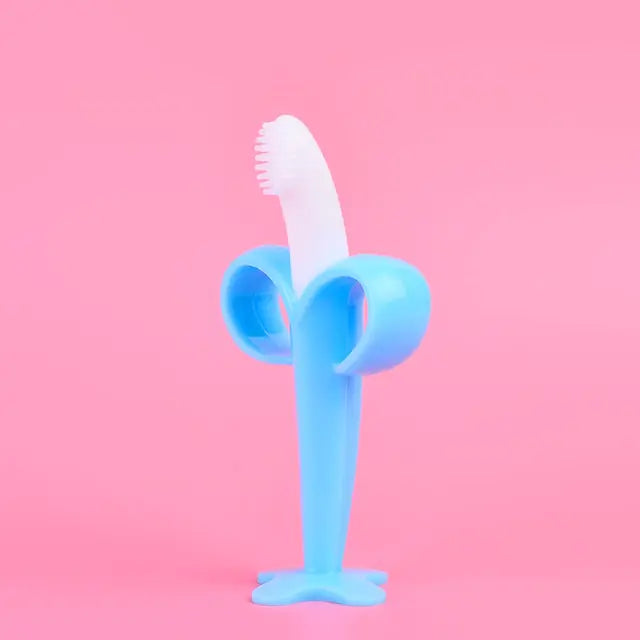 Baby Silicone Training Toothbrush Rieworkes