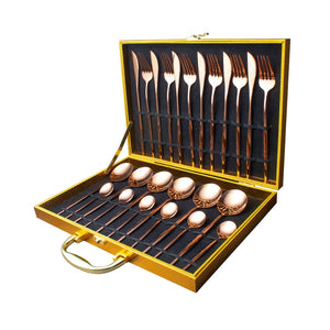 24 Pieces Luxury Cutlery Set Rieworkes