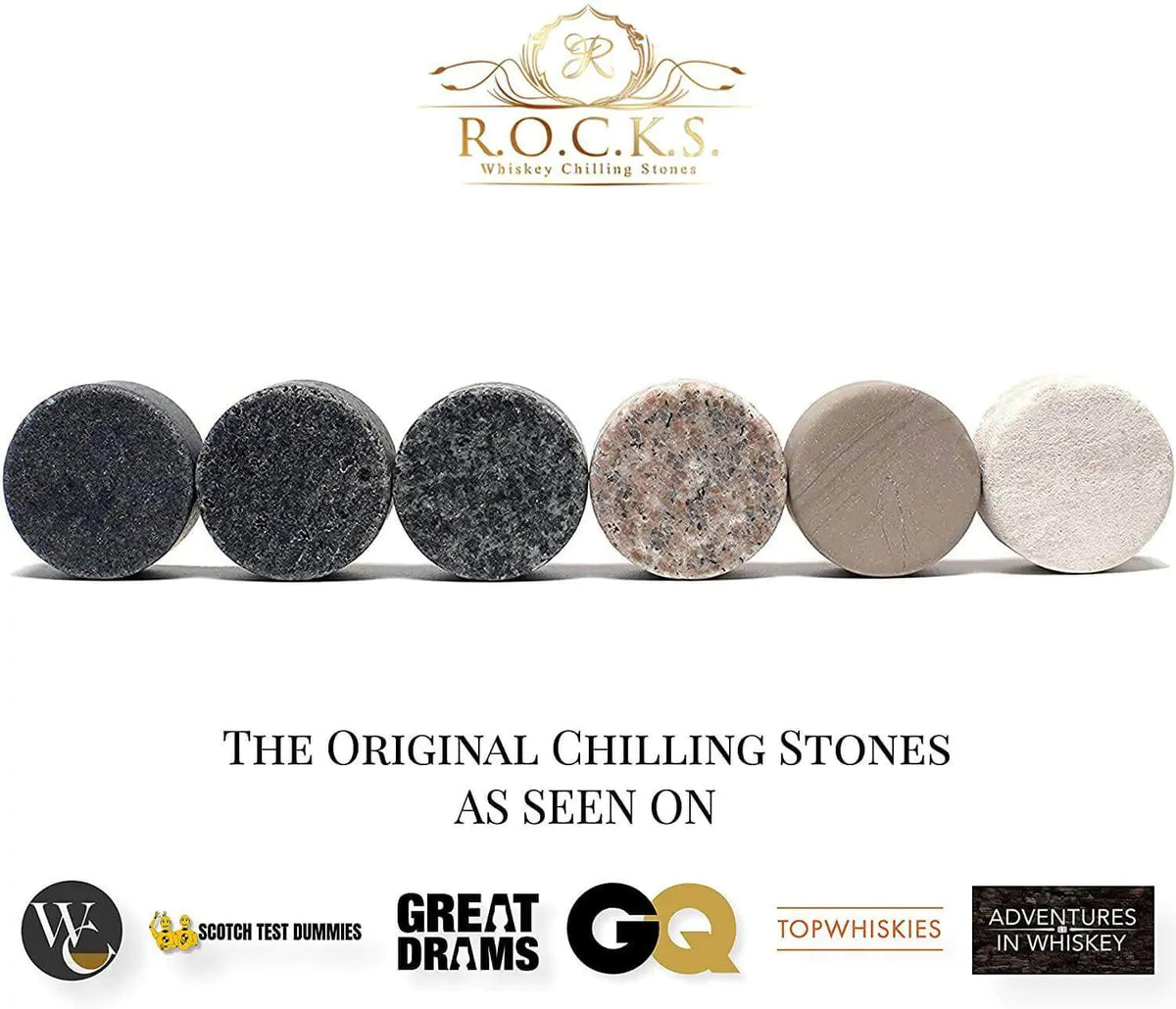 The Connoisseur's Set - Whiskey Stones & Twist Glass Edition Mimarta