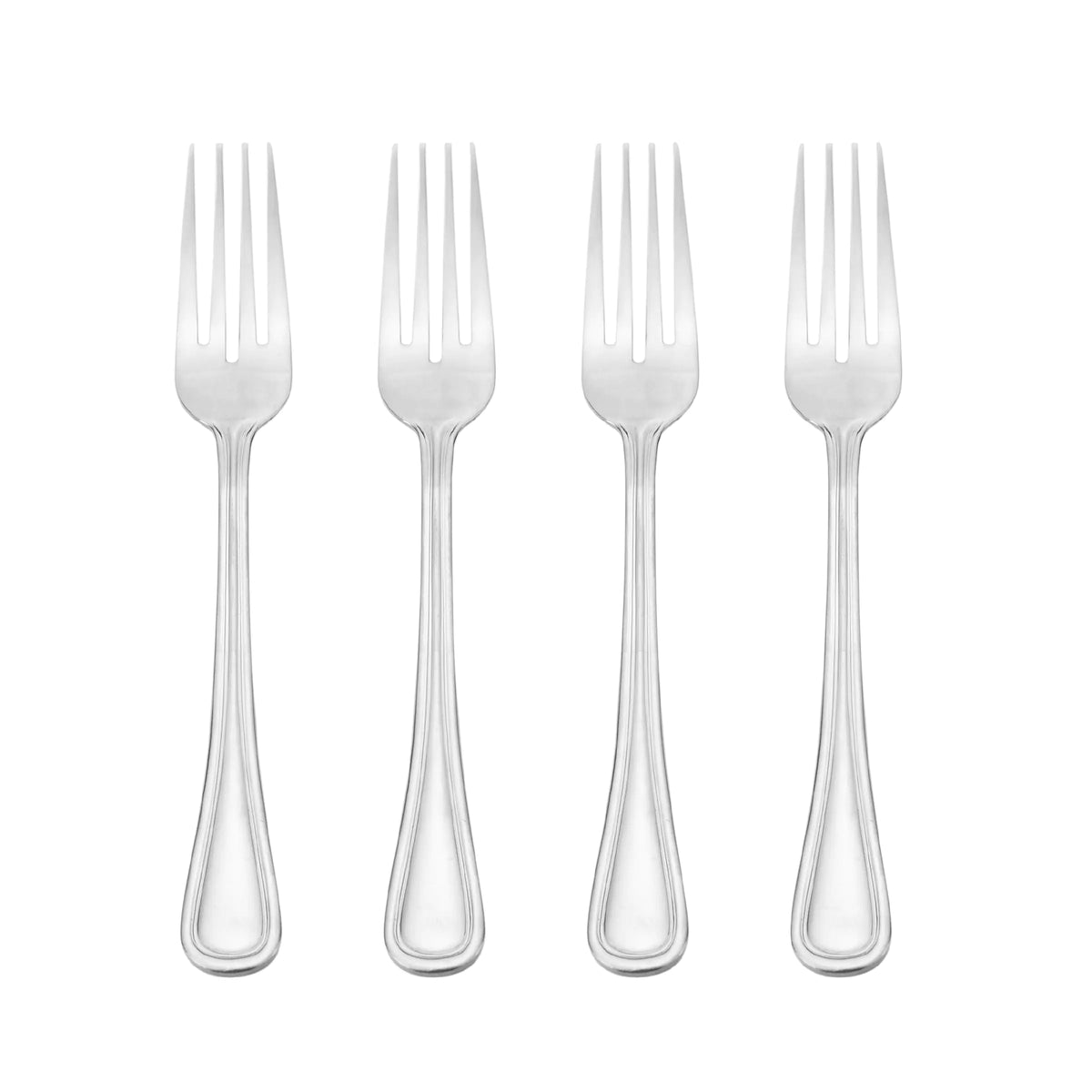 Pfaltzgraff Basics Edgebrook Stainless Steel Dinner Fork Set of 4 Mimarta