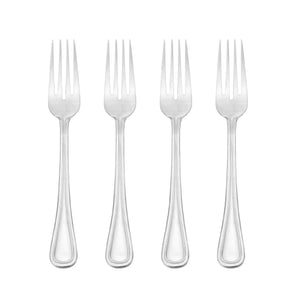 Pfaltzgraff Basics Edgebrook Stainless Steel Dinner Fork Set of 4 Mimarta