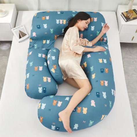 U-Shaped Pregnancy & Lumbar Support Pillow Mimarta