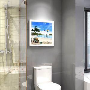 Hidden Bathroom Storage Cabinet with Waterproof Design Mimarta