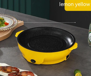 Compact Non-Stick Electric Griddle & Grill – Multi-Function Baking and BBQ Pan Mimarta