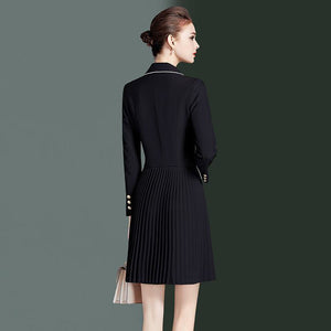 Elegant Women's Button Dress Suit - Autumn 2023 Fashion Mimarta