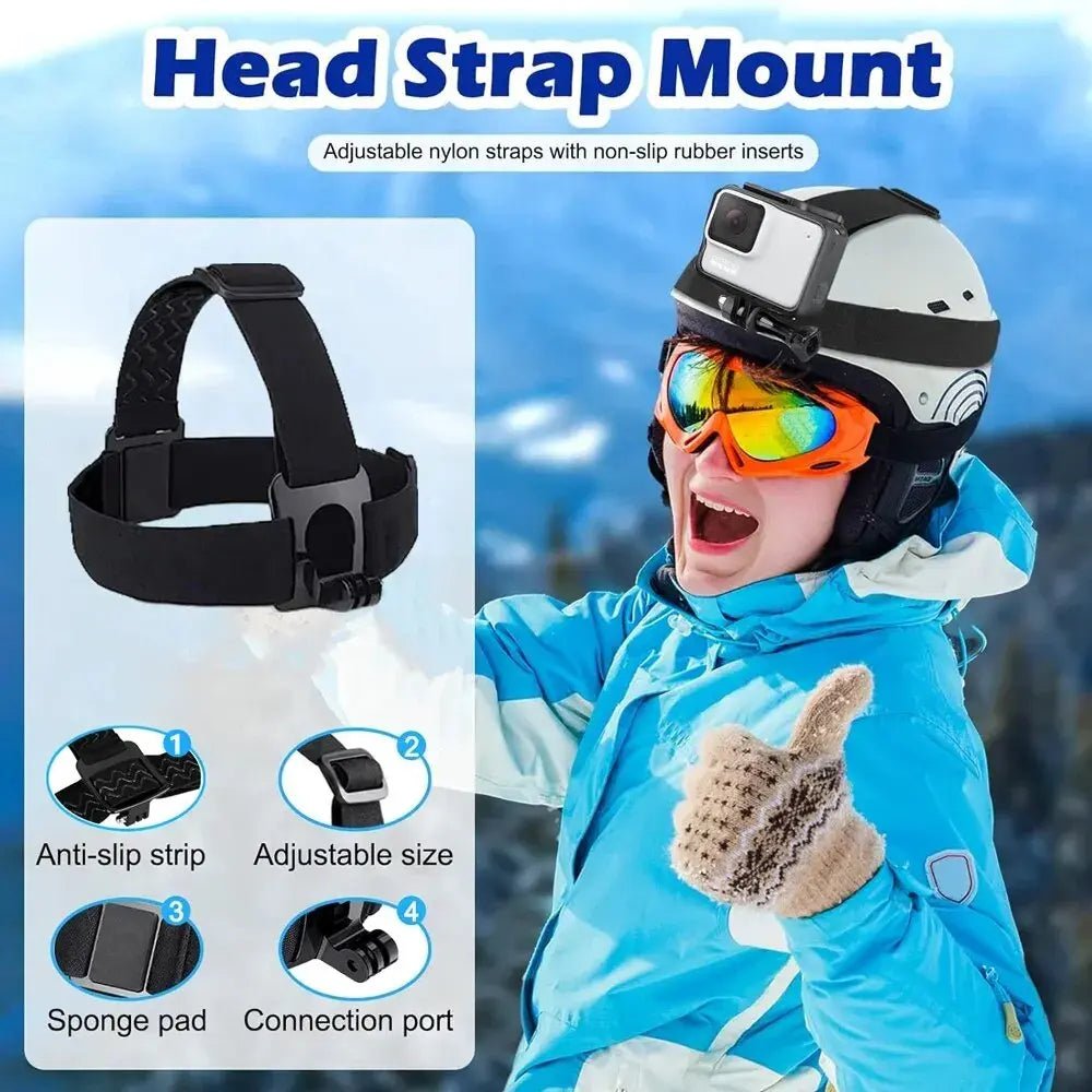 Action Camera Mount Kit - Rieworkes