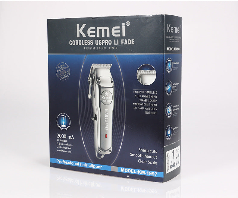 Kemei Rechargeable Electric Hair Clipper for Men Mimarta