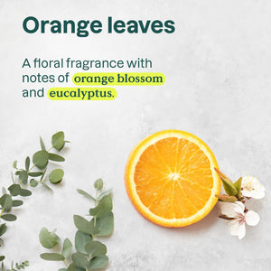 ATTITUDE Liquid Hand Soap, EWG Verified, Plant and Mineral - Based, Vegan Personal Care Products, Orange Leaves, 135.26 Fl Oz 1.06 Gallon (Pack of 1) - Rieworkes