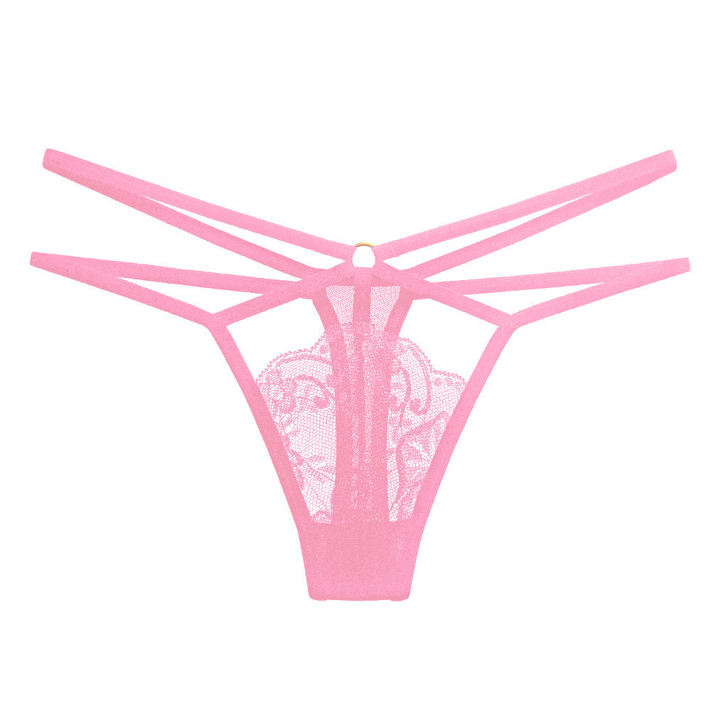 Lace Low Waist Thong for Women - Sexy Fitness Wear Mimarta