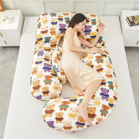 U-Shaped Pregnancy & Lumbar Support Pillow Mimarta