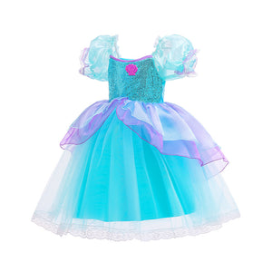 Halloween Mermaid Dress for Girls - Ariel Style Mimarta