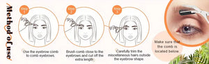 Eyebrow Scissors & Comb Set Mimarta