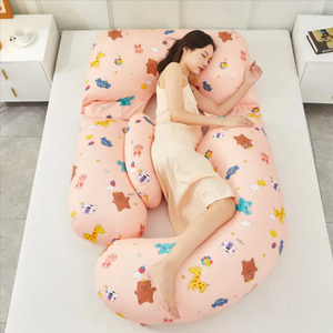 U-Shaped Pregnancy & Lumbar Support Pillow Mimarta