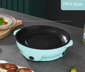 Compact Non-Stick Electric Griddle & Grill – Multi-Function Baking and BBQ Pan Mimarta