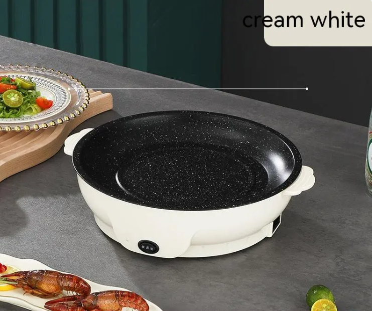 Compact Non-Stick Electric Griddle & Grill – Multi-Function Baking and BBQ Pan Mimarta