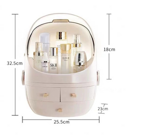 Portable Makeup Organizer Box for Desktop Storage Mimarta