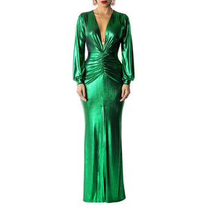 European American Ice Silk Tight Sexy Dress for Women Mimarta
