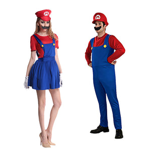 Mario Costume Dress for Kids - Cosplay and Halloween Mimarta