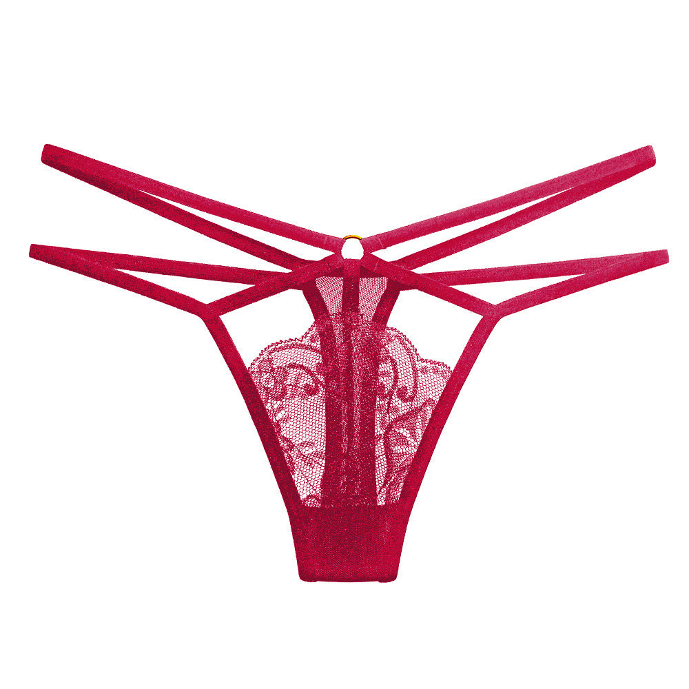 Lace Low Waist Thong for Women - Sexy Fitness Wear Mimarta