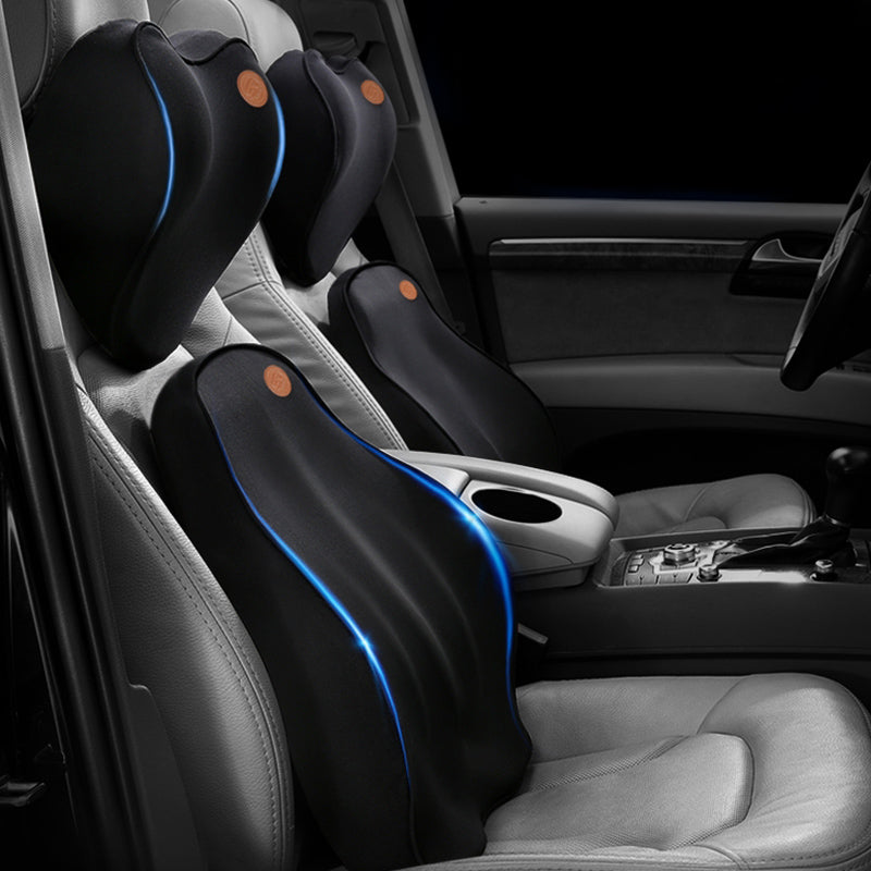 Car Lumbar Support Cushion with Memory Foam (All Seasons) Mimarta