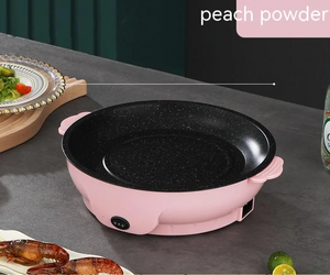 Compact Non-Stick Electric Griddle & Grill – Multi-Function Baking and BBQ Pan Mimarta