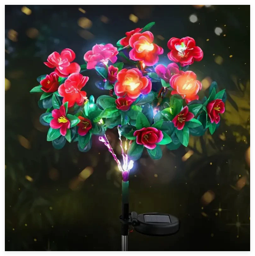 Azalea Flowers LED Garden Lights (One Piece) Mimarta