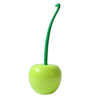 Cherry Toilet Brush Set - Plastic Cleaning Tool (One Set) Rieworkes