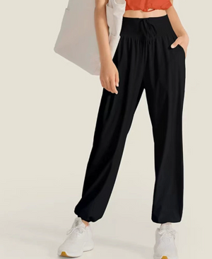 Women's Loose Fit Harem Pants with Pockets for Yoga Mimarta