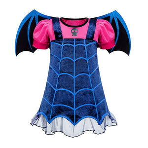 Vampire Girl Costume Dress for Kids - Halloween Outfit Mimarta