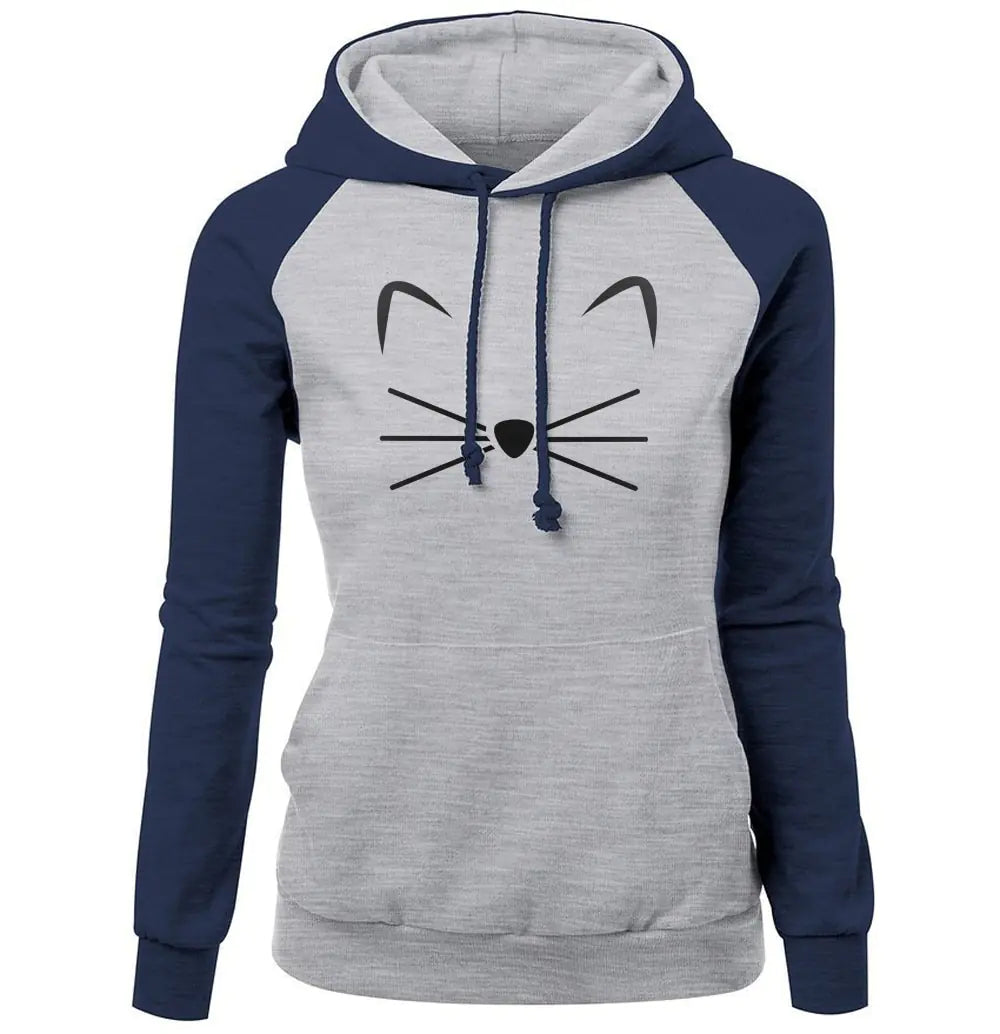 Women's Autumn Winter Coat and Hoodie Set Mimarta