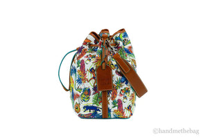 Dooney & Bourke Disney Medium Jungle Book Bucket Bag Rieworkes