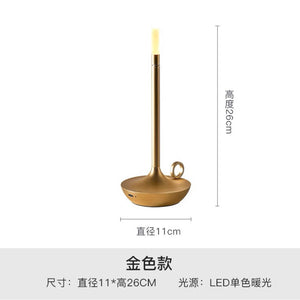 Modern Minimalist LED Vintage Candle Table Lamp Mimarta