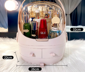 Portable Makeup Organizer Box for Desktop Storage Mimarta