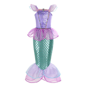 Halloween Mermaid Dress for Girls - Ariel Style Mimarta
