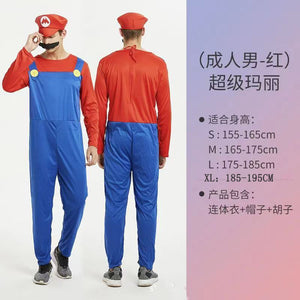 Mario Costume Dress for Kids - Cosplay and Halloween Mimarta
