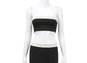 Women's Tube Top Two-piece Set Mimarta