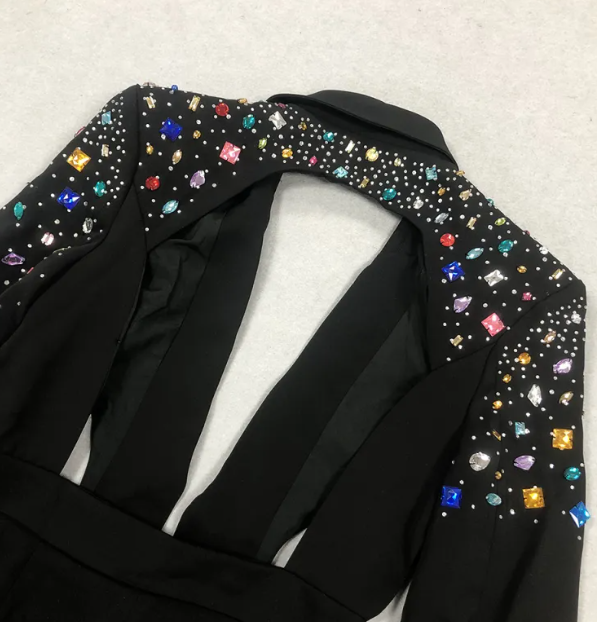 Elegant Long-Sleeve Jumpsuit Mimarta